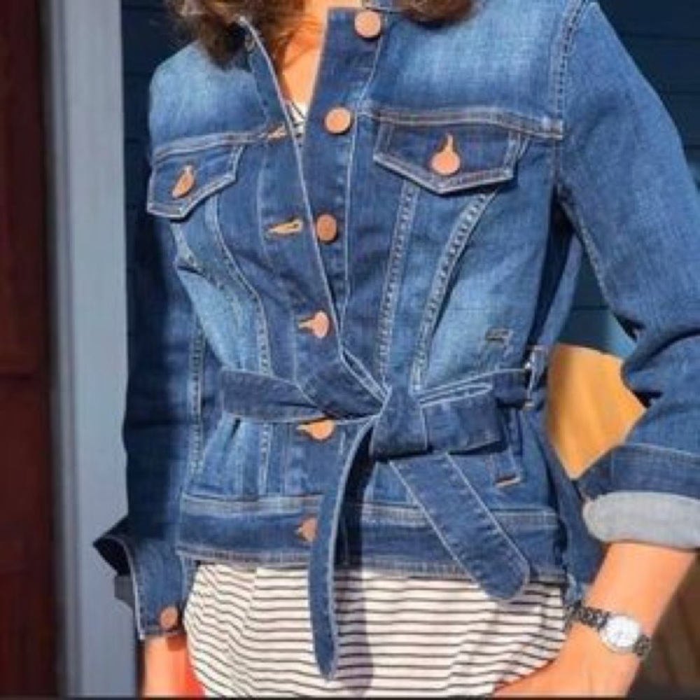 Cabi Dylan Jean Jacket Size Medium - image 2